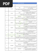 Ielts Vocabulary