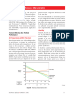 Gas Turbine Performance Characteristics