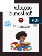 Avaliações Bimestrais - 1º Ano Ensino Fundamental - 4º Bimestre