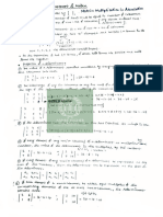 Matrices and Determinant