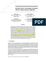 (NeurIPS 2024) Prompt Tuning Strikes Back Customizing Foundation Models With Low-Rank Prompt Adaptation