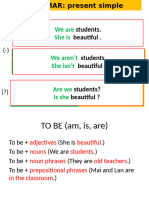 Present Tenses, Past Tenses, Future Tenses