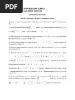 Taller 2 - Matemáticas Aplicadas