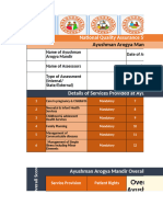 Ayushmann Arogya Mandi NQAS Checklist