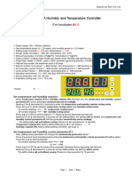 ZL-7918A Humidity and Temperature Controller