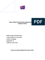 24.2 Modelo Relatório de Estágio Obrigatório - Impresso