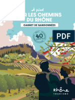 Carnet de Randonnees A Pied Du Rhone