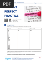 Present Perfect Practice British English Teacher A2 B1