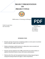 Major Project PPT Format