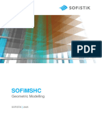 Sofimshc: Geometric Modelling