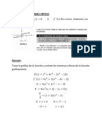 Número Crítico de Funciones