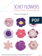 10 Crochet Flowers - Claire Crompton