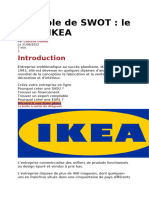 Exemple de SWOT Ikea