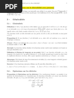 Cours Derivabilite Preuves