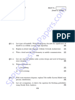 Be Electronics and Telecommunication Engineering Semester 6 2023 May Cellular Networks CN Pattern 2019