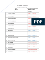 IV Ahi. PTM-1TIME SLOT 24