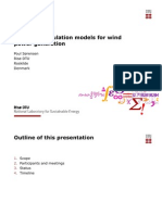 IEC 61400-27 Electrical Simulation Models For Wind Power Generation