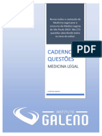 Caderno de Questes Medicina Legal pcsp23 5159135