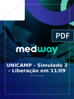 UNICAMP - Simulado 2 - Liberação em 11 - 09