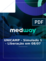 UNICAMP - Simulado 1 - Liberação em 08 - 07