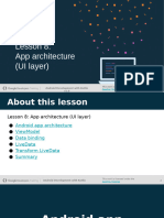 Lesson 8 - App Architecture (UI Layer)