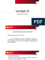 Evaluación de Proyectos