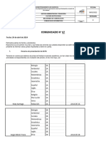 Comunicado 07 Comisiones de Evaluación