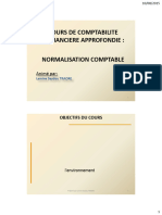 Prez Cours Compta Approfondie - Normalisation