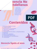 Presentación Biología Cuerpo Humano Células Orgánico Ilustrado Rosa y Lila