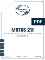 Ali Shabib MATHS211 Chapter 1 - Ocred