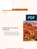 La Culture Marocaine On