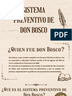 Sistema Preventivo de Don Bosco PDF