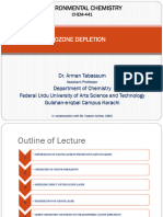 CHEM-441 LEC 4 Ozone Depletion