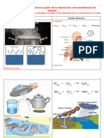 Cambios Físicos y Químicos A Partir de La Interacción Con Transferencia de Energía