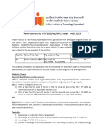 NF 13 STO Deputation Recuritment