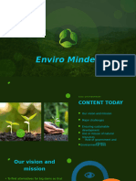 Green Modern Environment Presentation