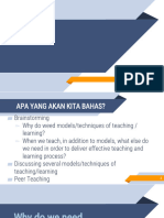 Models of Teaching and Learning in HE - SN Azkiyah