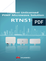 Huawei Unlicensed PTMP Microwave Solution RTN510