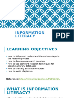 Information Literacy