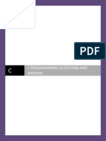 1.C Programming Question and Answer - PDF 1