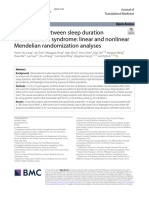 Sindrome Metabolico y Turnos Nocturnos