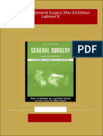 Full Key Topics in General Surgery 2rev Ed Edition Lattimer R Ebook All Chapters