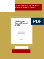 Complete Download National Land Parcel Data A Vision For The Future 1st Edition National Research Council PDF All Chapters