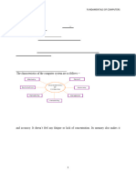 Fundamentals of Computers: Data Information