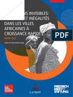 Les Citadins Invisibles: Pauvreté Et Inégalités Dans Les Villes Africaines À Croissance Rapide