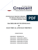 Power Electronics Project