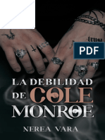 La Debilidad de Cole Monroe - Nerea Vara