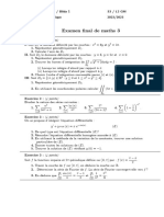 Examen Math 3