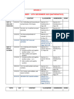 Grade 4 Term 4 Lesseons Plan