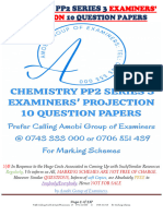 Chem PP2 S3 Examiners' Proj 10 QP